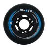 MICRO SKATE PERFORMANCE WHEELS - 76MM/85A BLACK 4 PACK