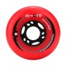 MICRO SKATE PERFORMANCE WHEELS - 76MM/85A RED 4 PACK