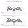 MICRO SKATE LAVA FRAME - 3x90 MM