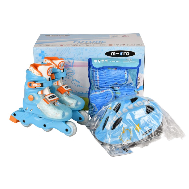 MICRO SKATE FUTURE COMBO KIDS BLUE