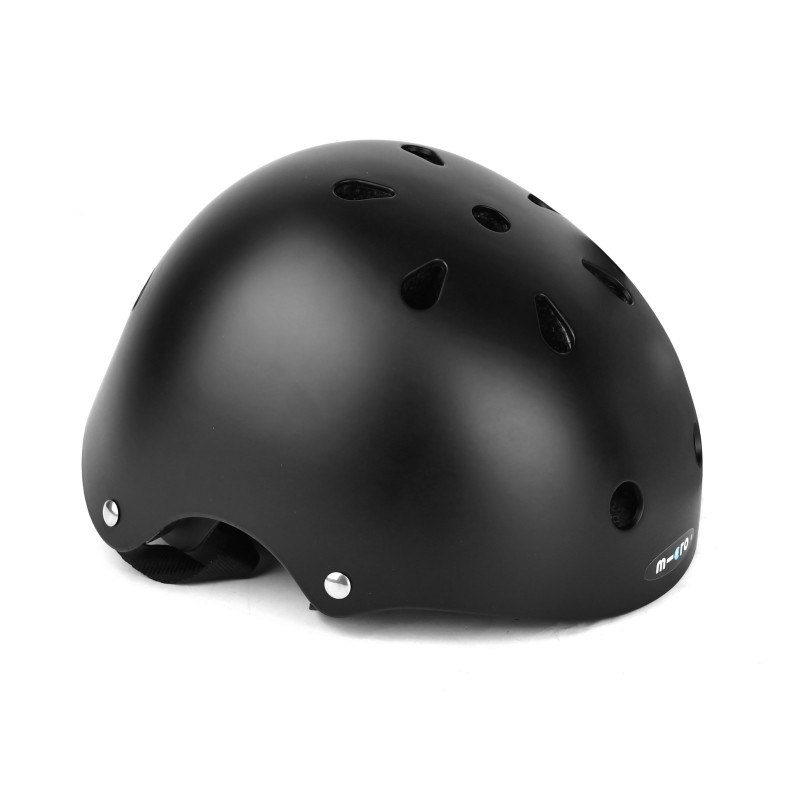MICRO SKATE ROUND HELMET BLACK