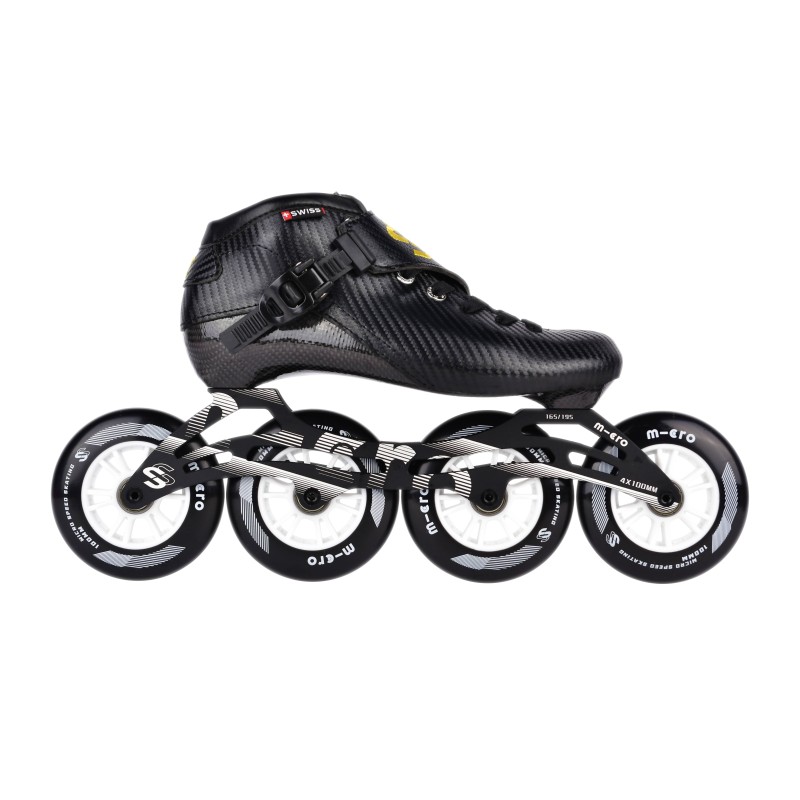 MICRO SKATE DYNAMIC SPEED SHADOW COMPLETE SKATES BLACK