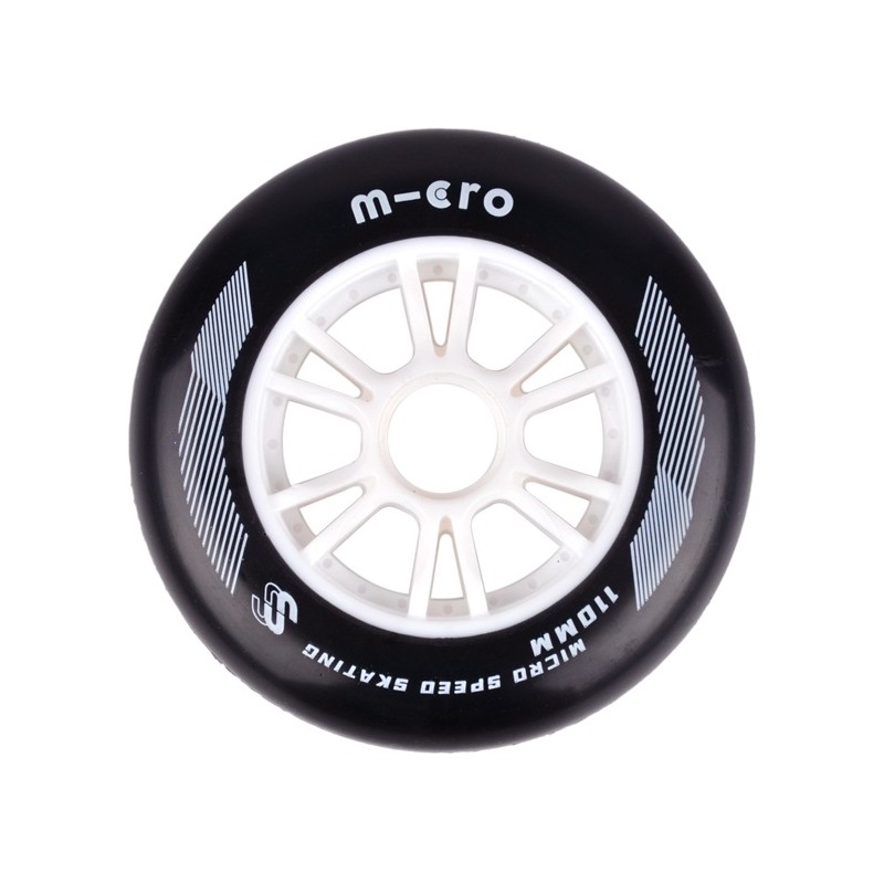 MICRO SKATE SS WHEELS - 100MM/85A BLACK 1 PCS