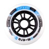 MICRO SKATE SS WHEELS - 100MM/85A WHITE/BLUE 1 PCS