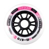 MICRO SKATE SS WHEELS - 100MM/85A WHITE/PINK 1 PCS