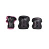 MICRO SKATE STRIKE KIDS PROTECTIONS 3 PACK BLACK/PINK
