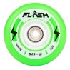 MICRO SKATE FLASH WHEELS - 80MM/85A GREEN 4 PACK
